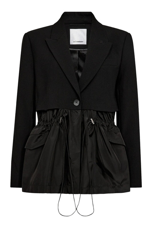 Co´Couture - Volacc Mix Blazer 30317 - 96 - Black