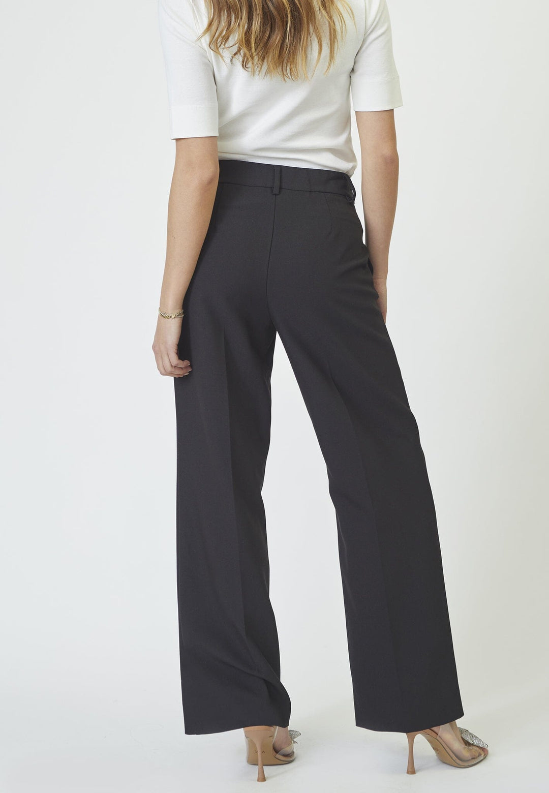 Co´Couture - Volacc Wide Pant 31191 - 96 - Black Bukser 
