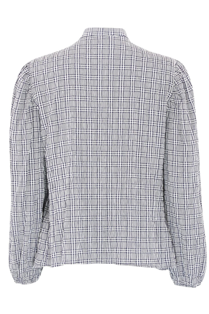 Continue - Chloe Smock Check 14998 - Blue Check