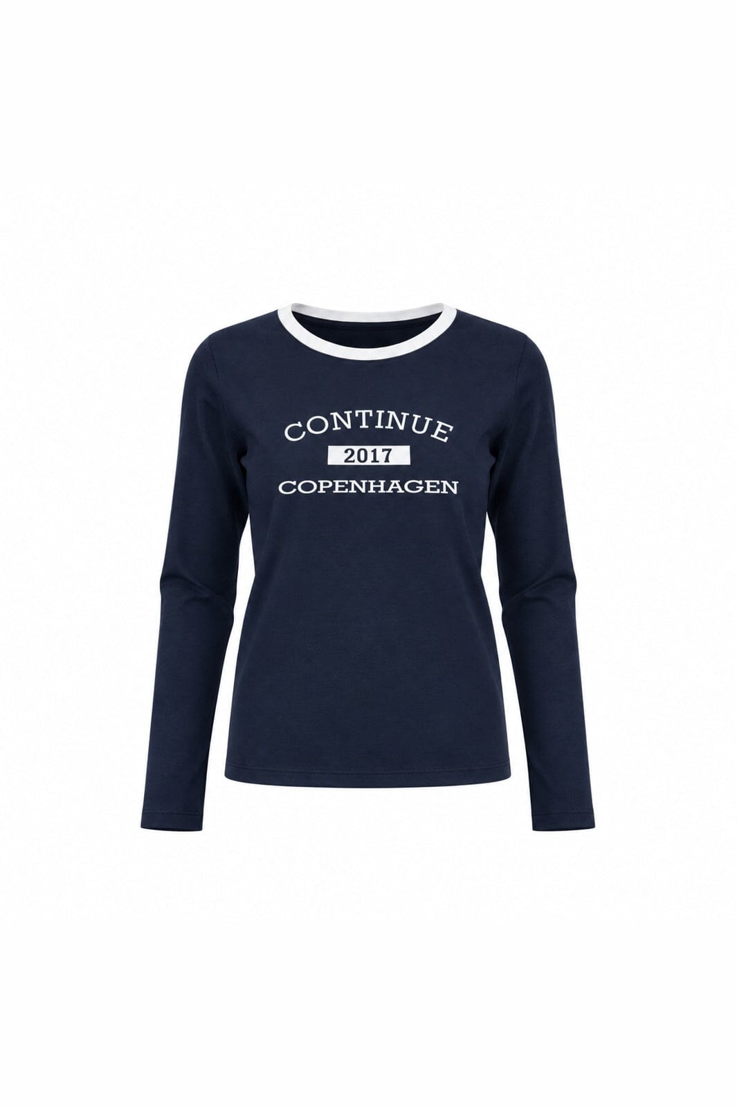 Continue - Dea T Shirt Long Sleve 15341 - Navy Blue