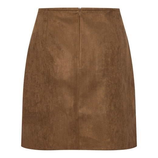 Continue - Jeanne Skirt 15043 - Brown Nederdele 
