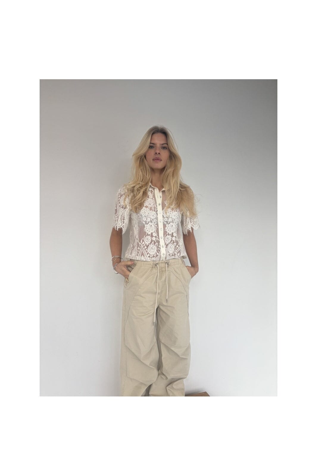 Continue - Paloma Lace 15265 - Off White