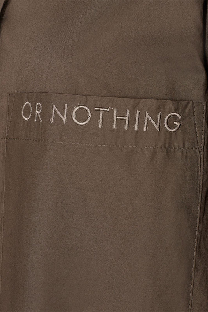 Copenhagen Muse - Cmdelilah-Shirt-Dress 201205 - Major Brown