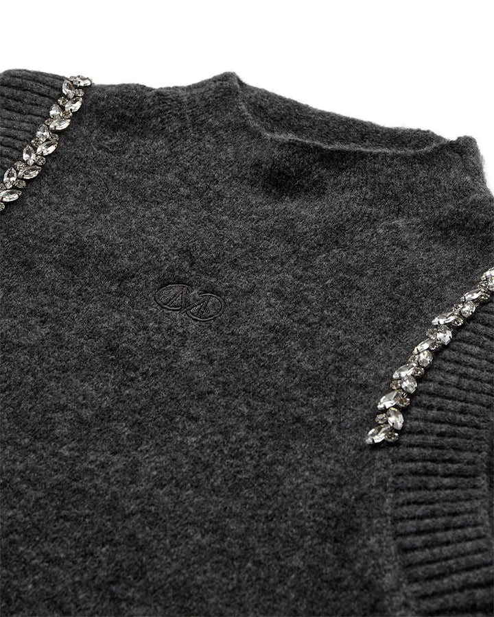 Copenhagen Muse - Cmibra-waistcoat 206832 - 1050 Dark Grey Melange