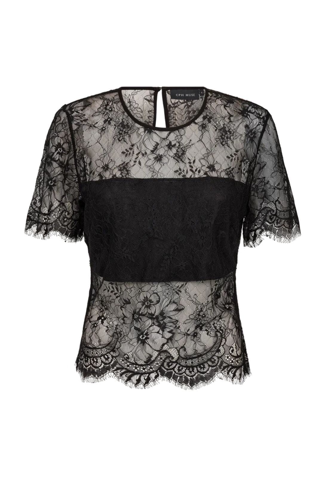 Copenhagen Muse - Cmlea-blouse 211978 - 1000 Black Bluser 