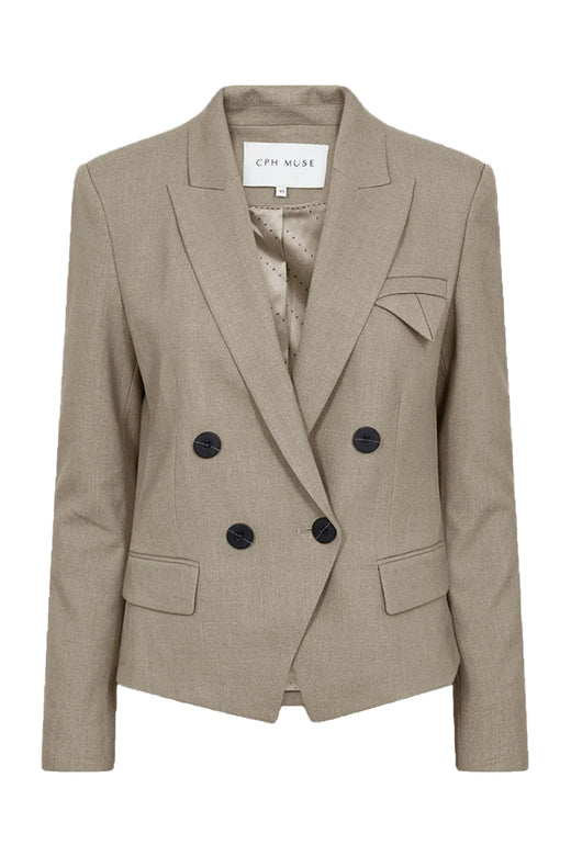 Copenhagen Muse - Cmtailor-blazer 206572 - 1954 Winter Twig Melange Blazere 