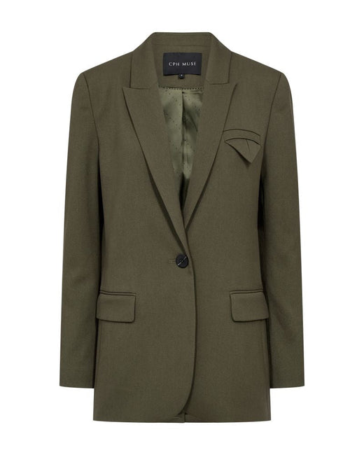 Copenhagen Muse - Cmtailor-ja 126012 - 8705 Ivy Green Melange 