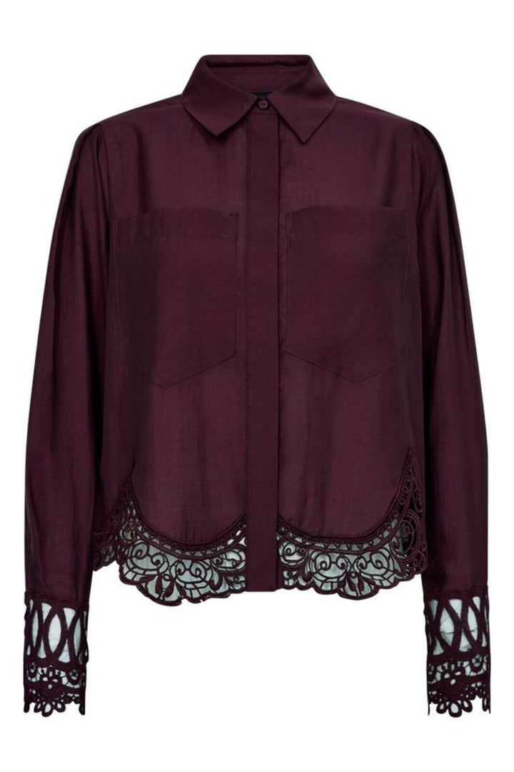 Copenhagen Muse - Cmmolly-shirt 206932 - 1368 Windsor Wine Skjorter 