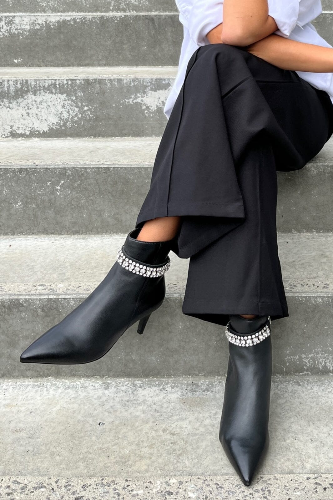 Copenhagen Shoes by Josefine Valentin - Girls And Diamonds - Black