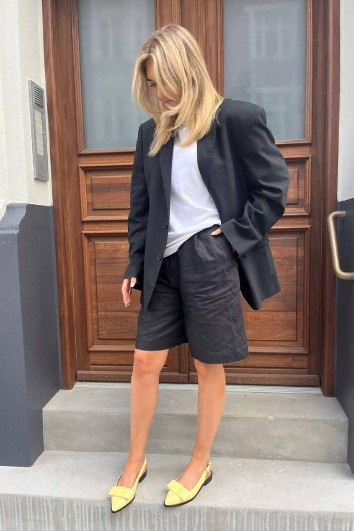 Copenhagen Shoes - City Walk CS8912 - 0876 - Light Yellow Ballerinaer 