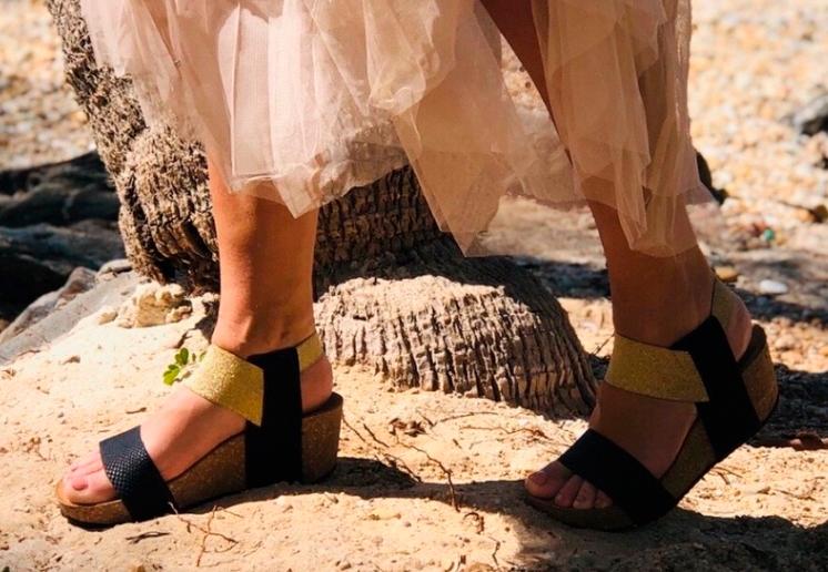 Copenhagen Shoes - Daniela Snake - Black