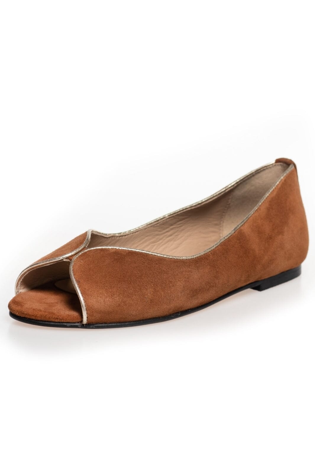 Copenhagen Shoes - Like A Melody Suede - 0241 Cognac