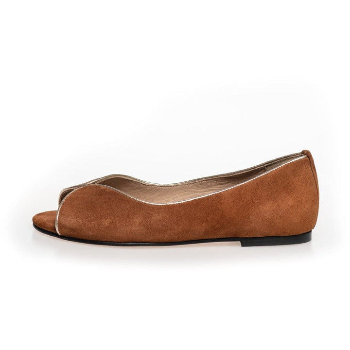 Copenhagen Shoes - Like A Melody Suede - 0241 Cognac