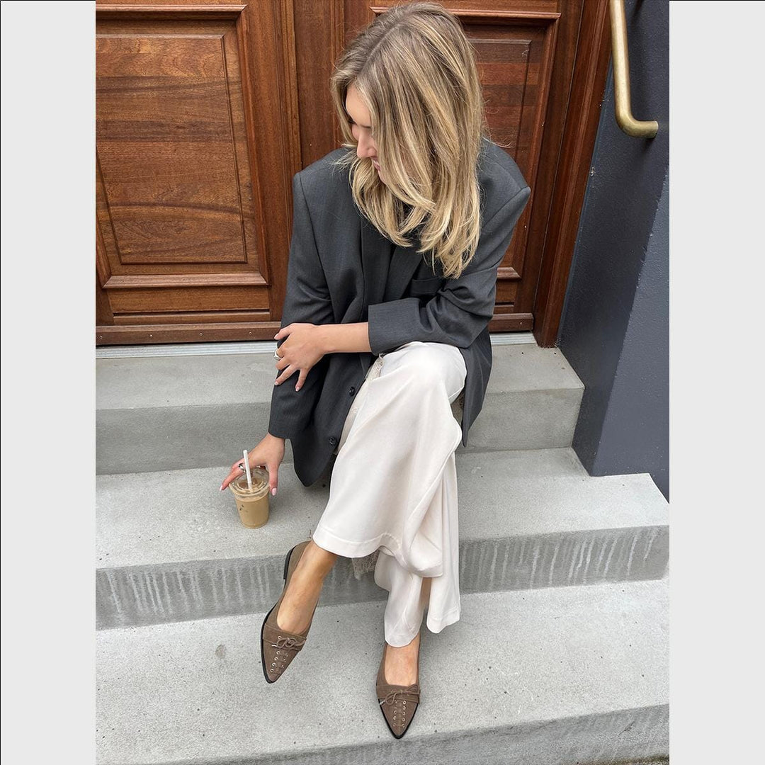 Copenhagen Shoes - My Paris CS8941 - 0245 - Faded Cognac Ballerinaer 