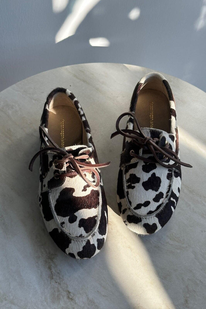 Copenhagen Shoes - Savannah Cv.cs8830 - 0109 White/brown Loafers 