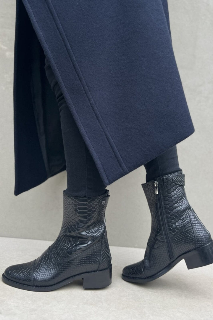 Copenhagen Shoes - She Croco - Black
