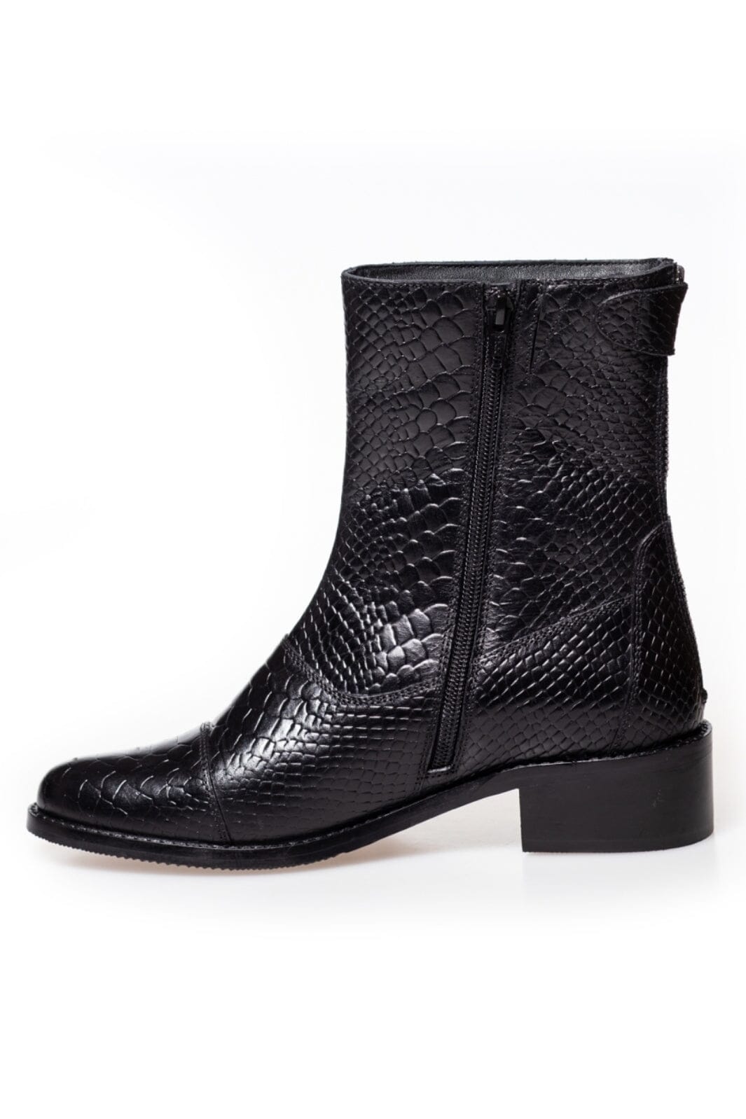 Copenhagen Shoes - She Croco - Black