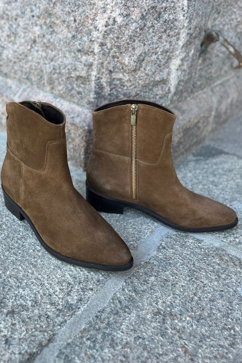 Copenhagen Shoes - The Note Boot Low S Cs9039 - 0241 - Cognac Støvler 
