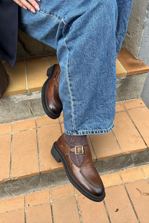 Copenhagen Shoes - The Sound CS8677 - 0018 - Dk Brown Loafers 