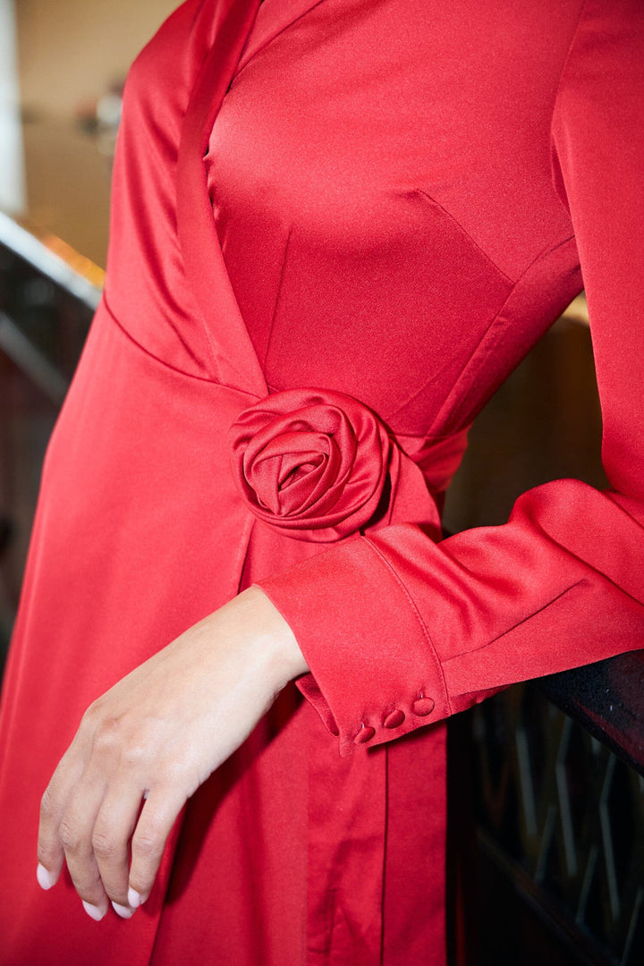 Cras - Charleen Dress C548 - 4035 Tango Red Kjoler 