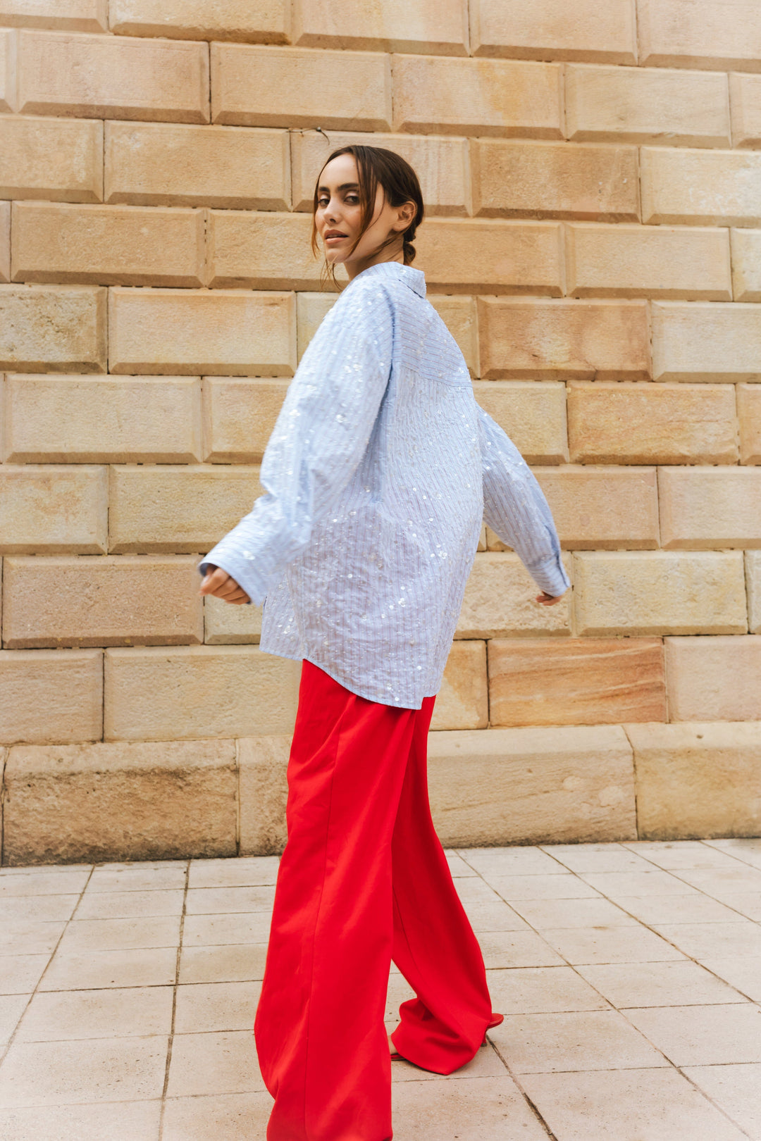 Cras - Ellie Shirt C606 - 8061 - 8061 Blue Multi Stripe Skjorter 