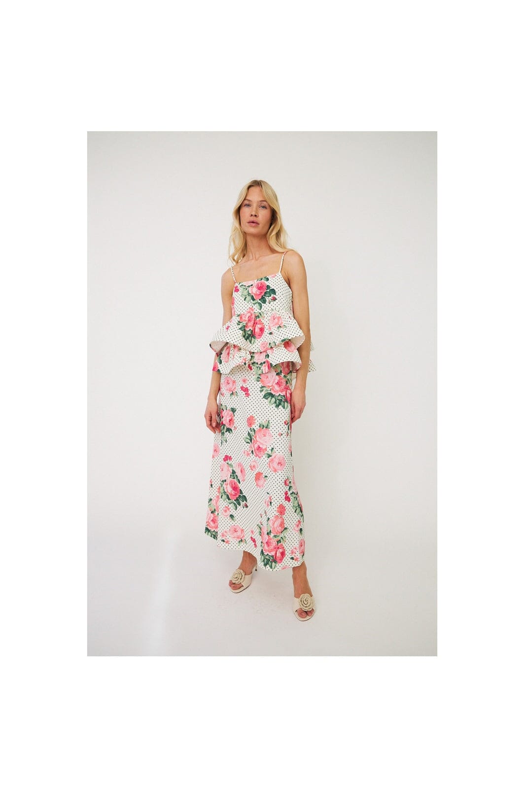 Cras - Joselle Skirt C710 - Polka Rose