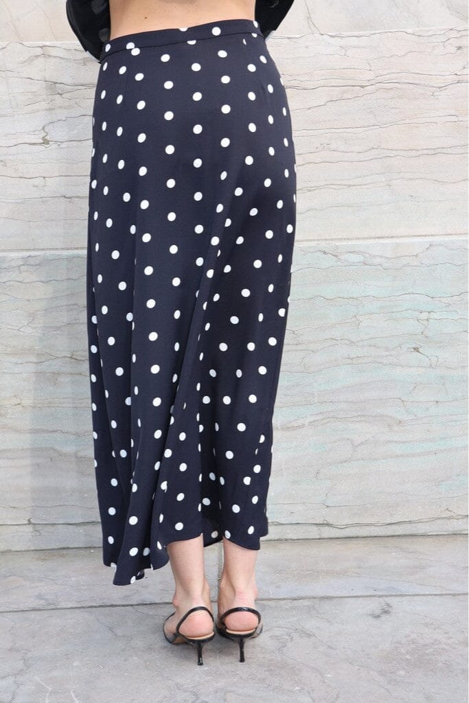 Cras - Joselle Skirt CE1041 - 8144 Black Polka Nederdele 