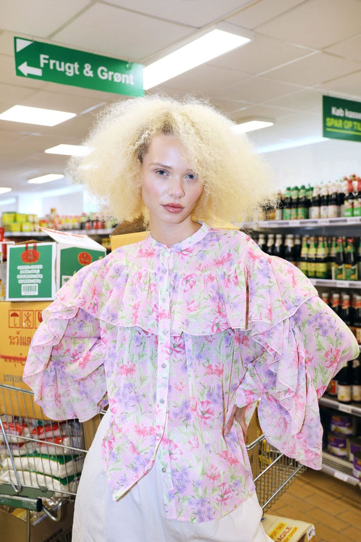 Cras - Laralil Shirt C621 - 8147 - 8147 Blossom Meadow Skjorter 