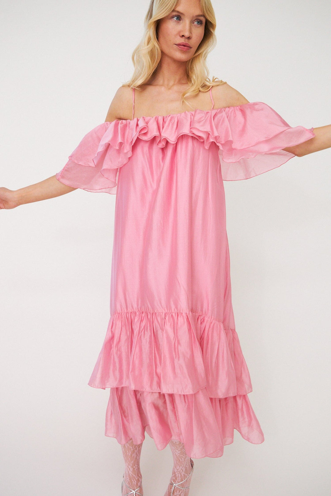 Cras - Lively Dress C689 - Pink Kjoler 