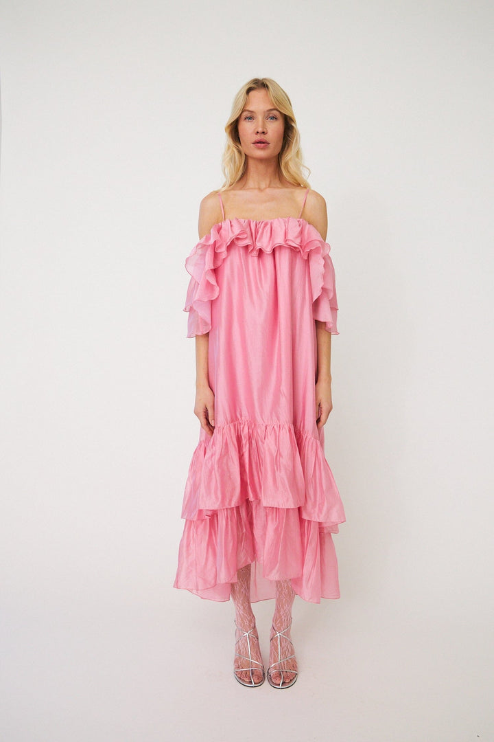 Cras - Lively Dress C689 - Pink Kjoler 