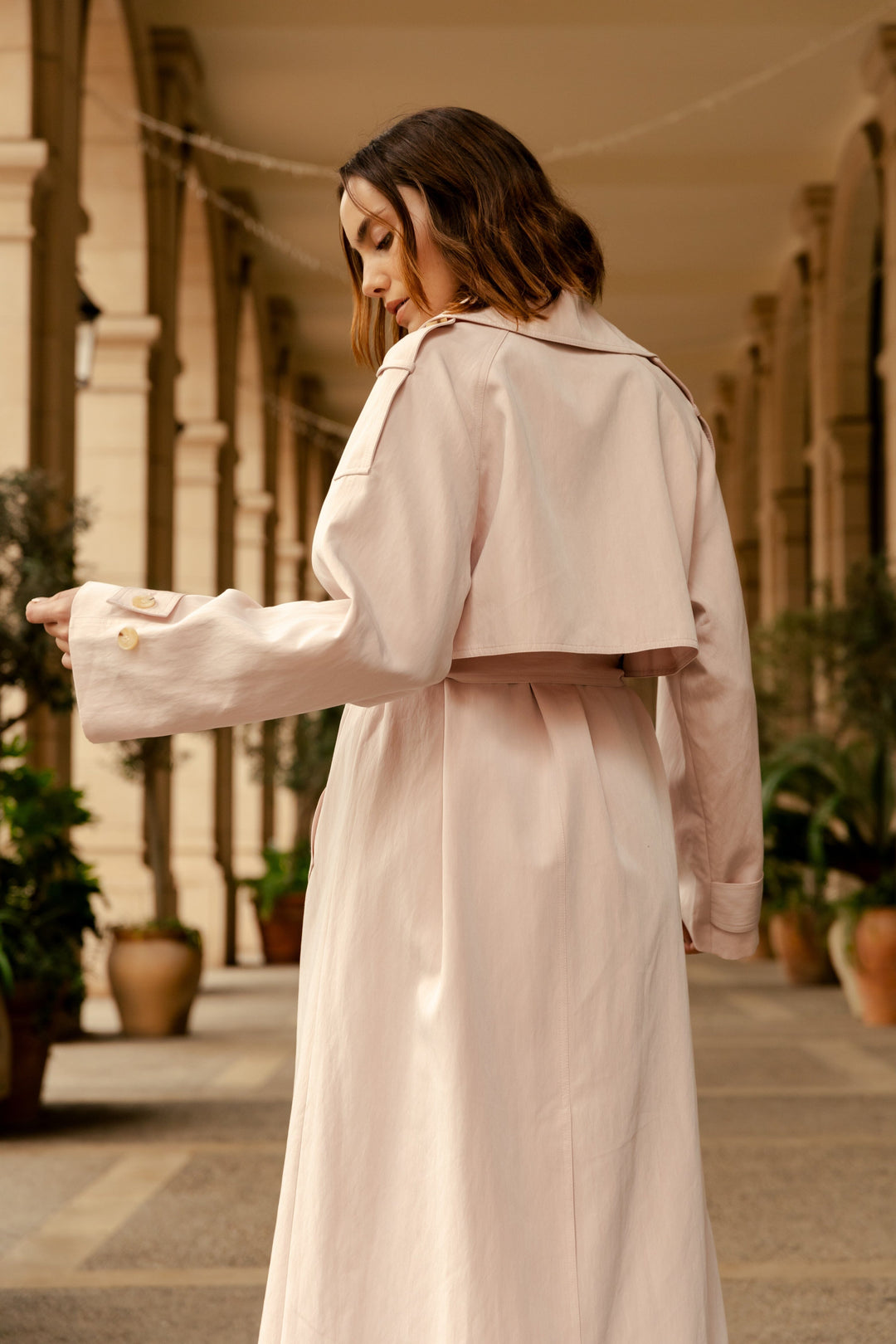 Cras - Sprii Trench Coat C646 - 4051 - 4051 Orchid Pink Frakker 