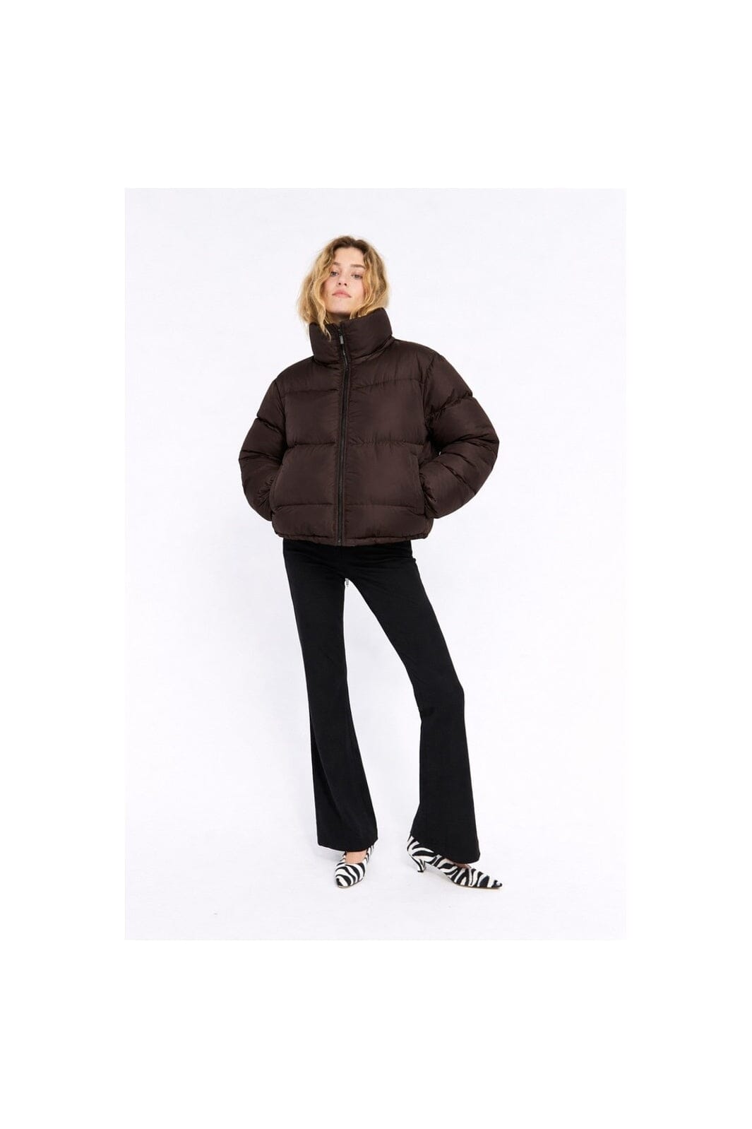 Cras - Valencia Puffer Jacket C387 - Java Brown