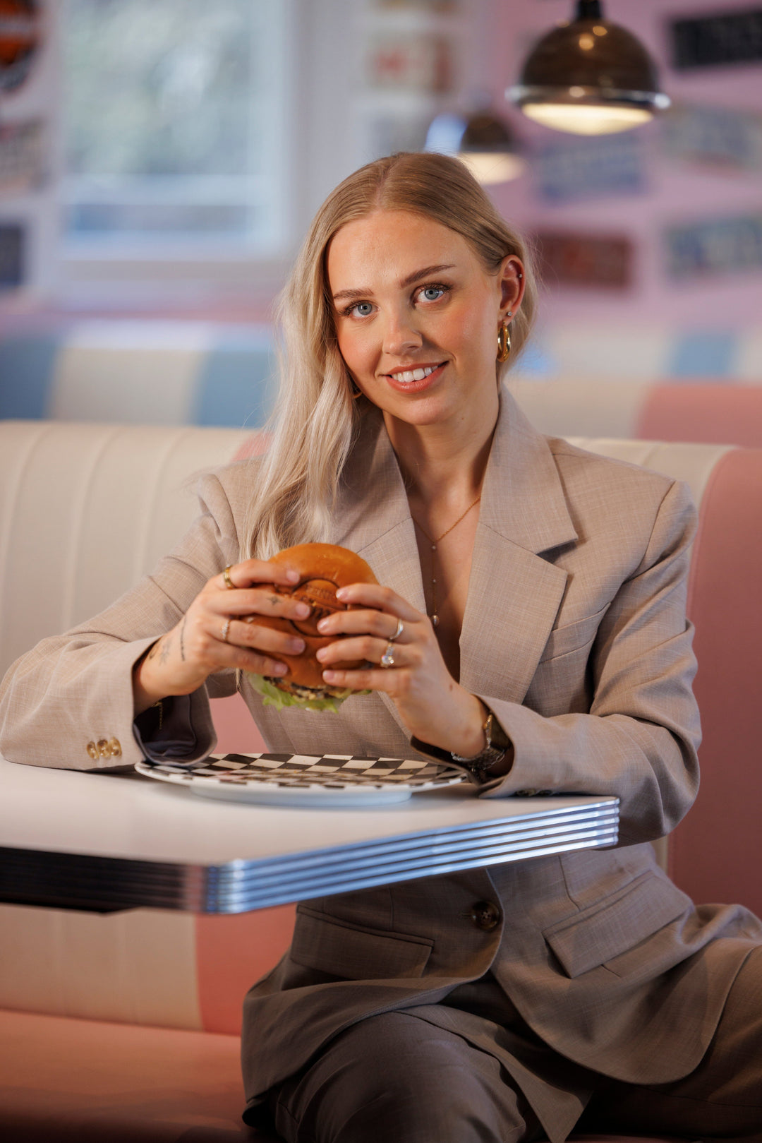 Cras x Molly&My By Sofie Martinussen - Madeline Blazer C735 - Brown Melange Blazere 