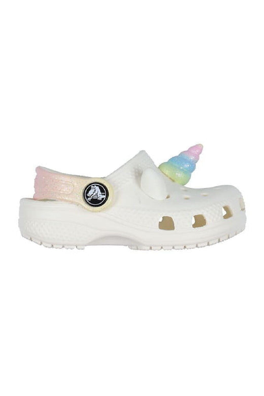 Crocs - Classic Iam Rainbow Unicorncgt Chk - Chalk Sandaler 