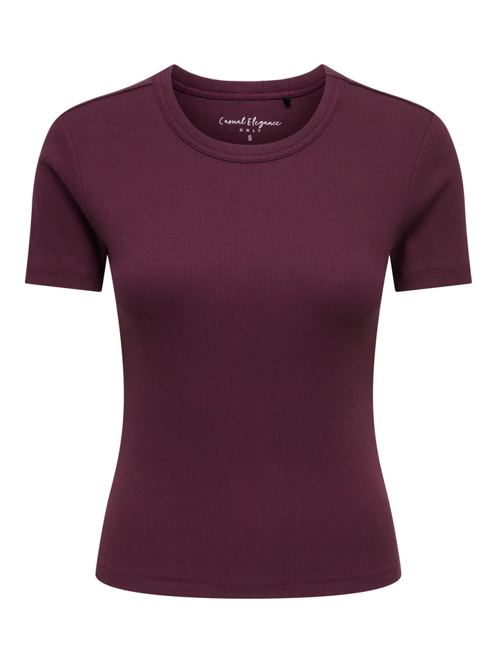 Only - Onlval S/S O-Neck Top - 5051287 Fig