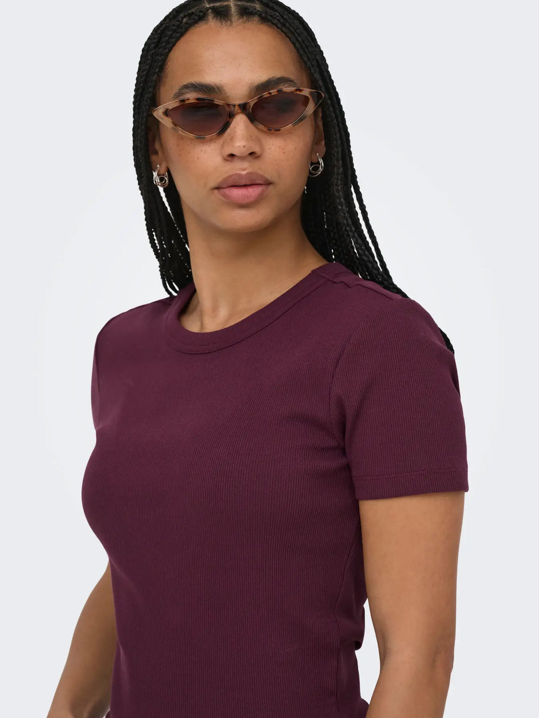 Only - Onlval S/S O-Neck Top - 5051287 Fig