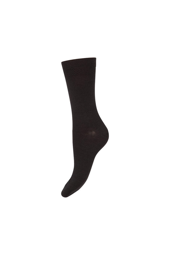 Decoy - Ankle Sock Doubleface 21219-1 - 1100 - Sort Strømper 