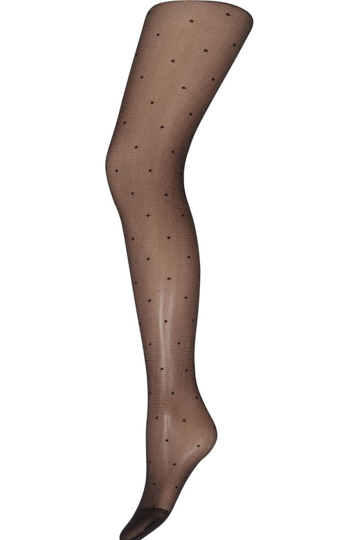 Decoy - Tights Dots Lurex 30 Den 16065-7700 - 1103 - Black Strømpebukser 