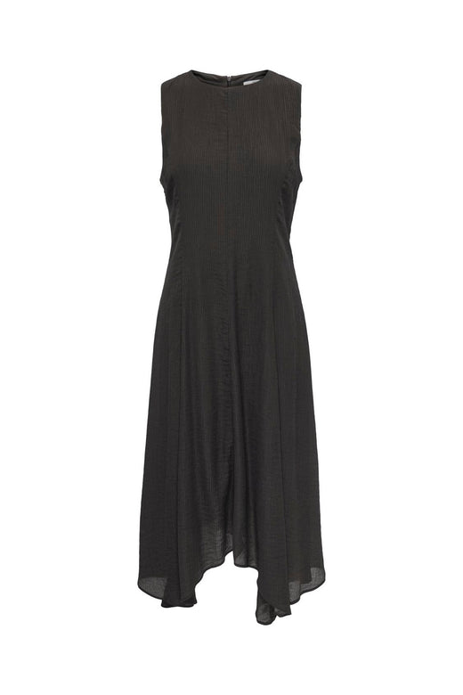 JDY - Jdymyrna S/L Ancle Dress - 5200563 Chocolate Torte