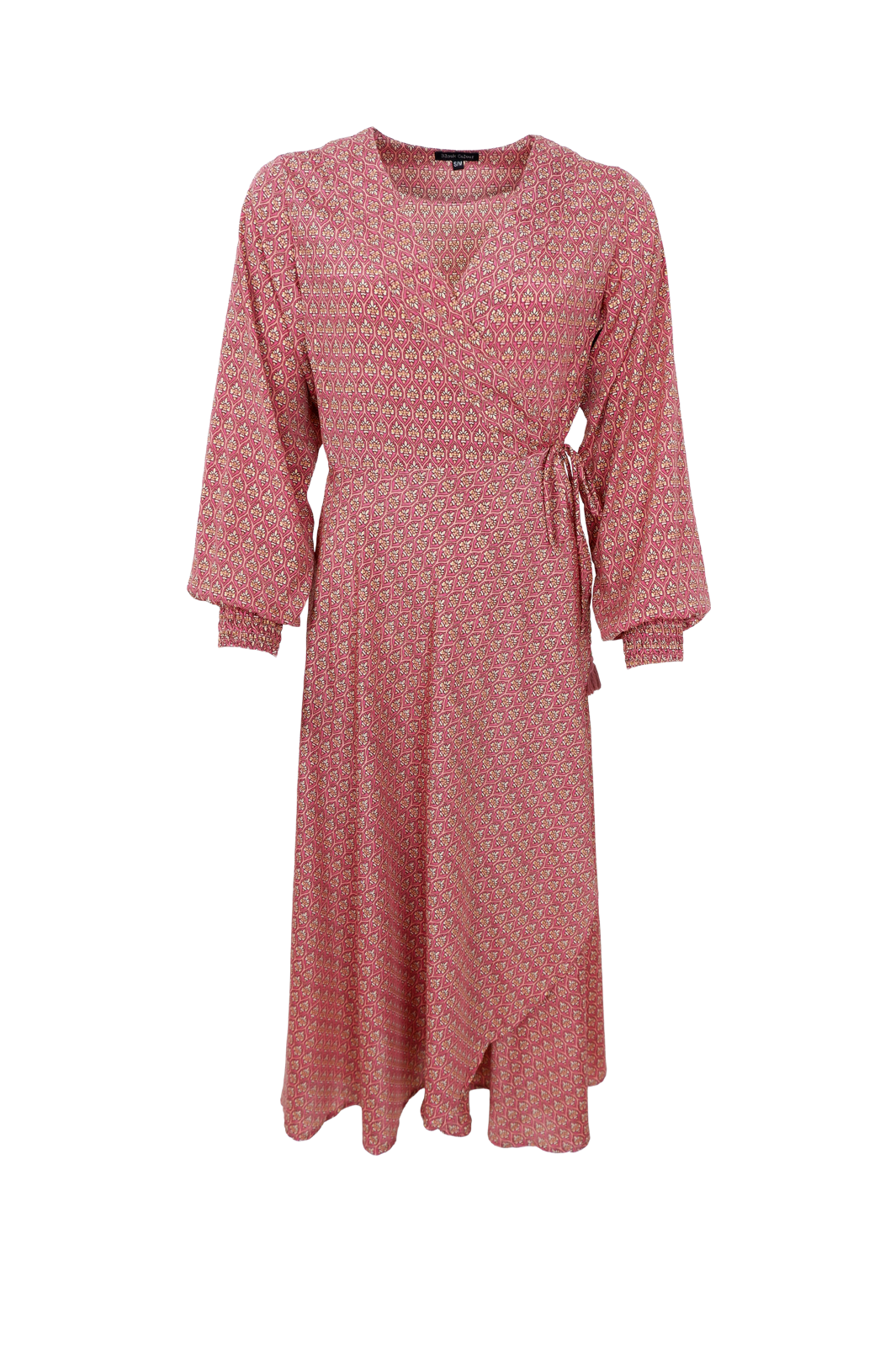 Black Colour - Bcluna Wrap Dress 39212 - Indie Berry