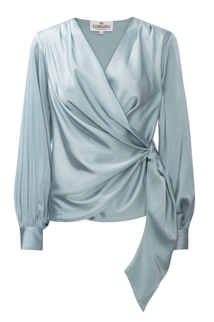 Karmamia - Ines Blouse 2375 - Semi Rich Sky Blue