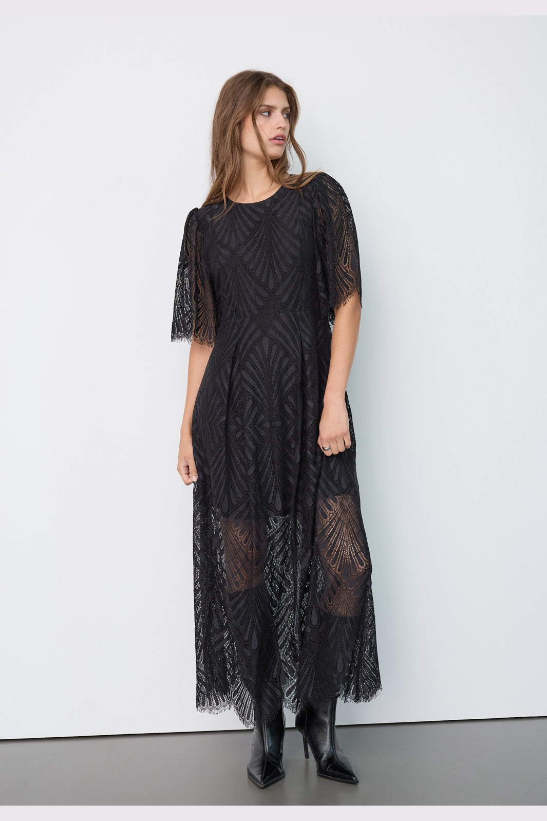 Co´Couture - 46038 Leticc Lace Maxi Dress 500461 - 65001 - Black