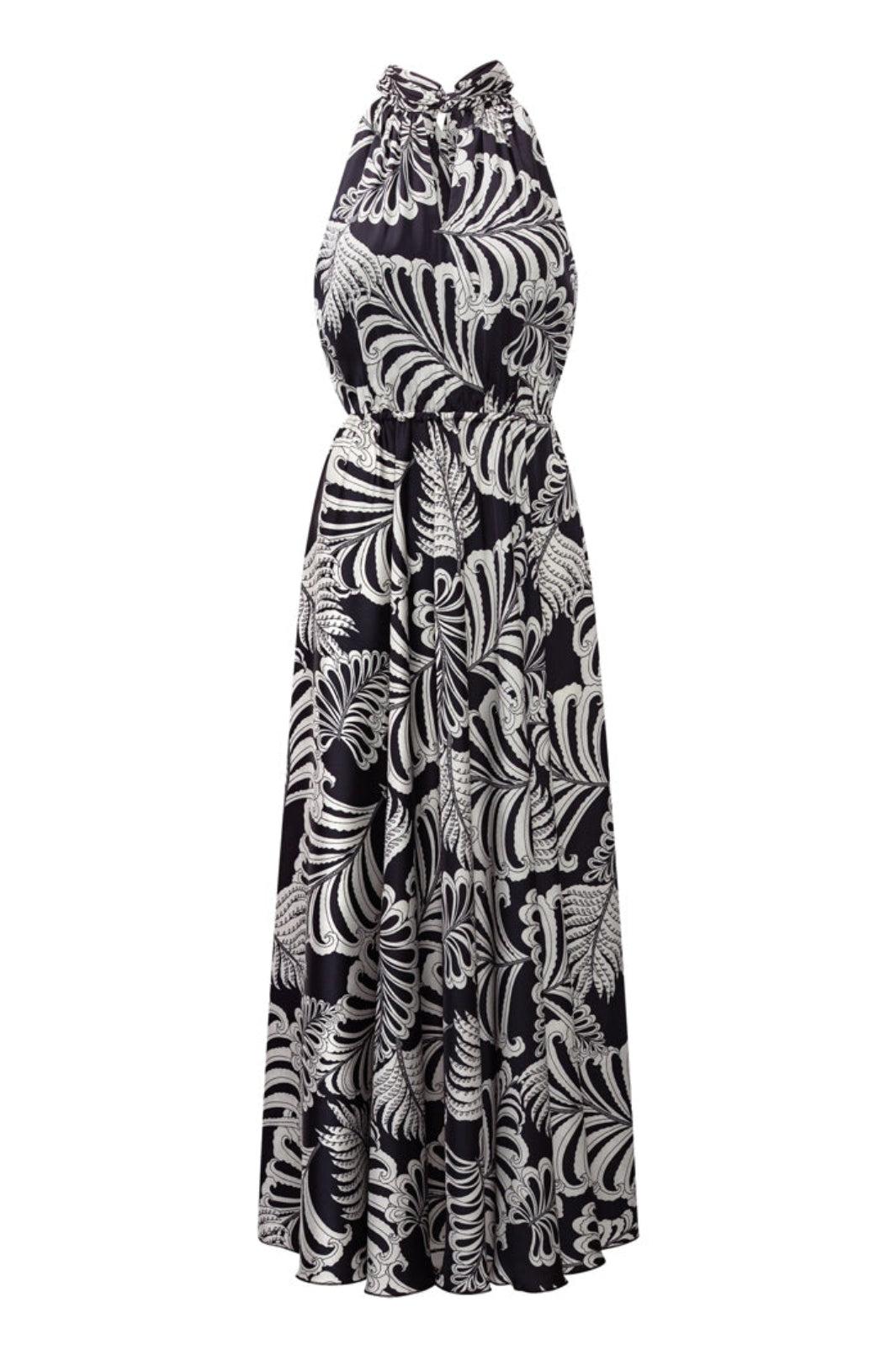 Karmamia - Ava Maxi Dress 2369 - Navy Palm