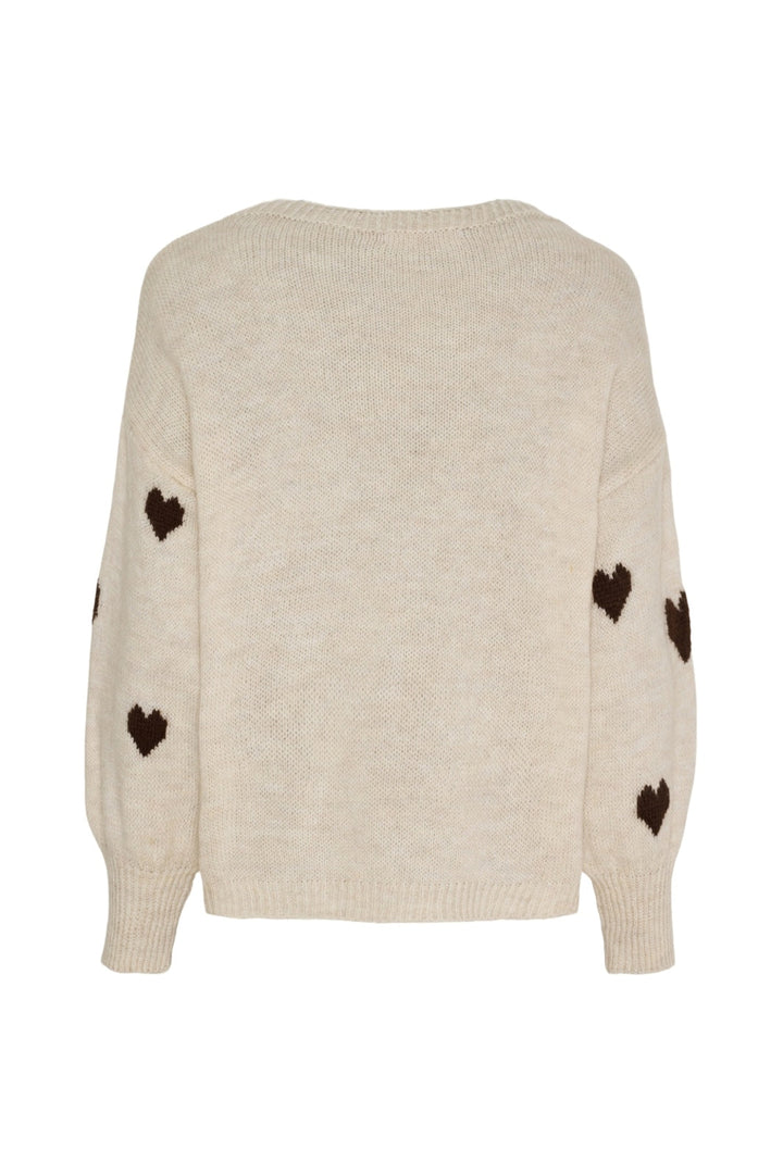 Marta Du Chateau - Mdcclover Knit 9582 - Beige