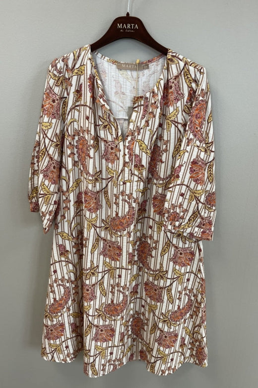 Marta Du Chateau - Mdckianna Dress 8219 - Camel6369Tpk