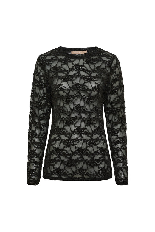 Marta Du Chateau - Mdcprimula Ls Tee 8941 - Black