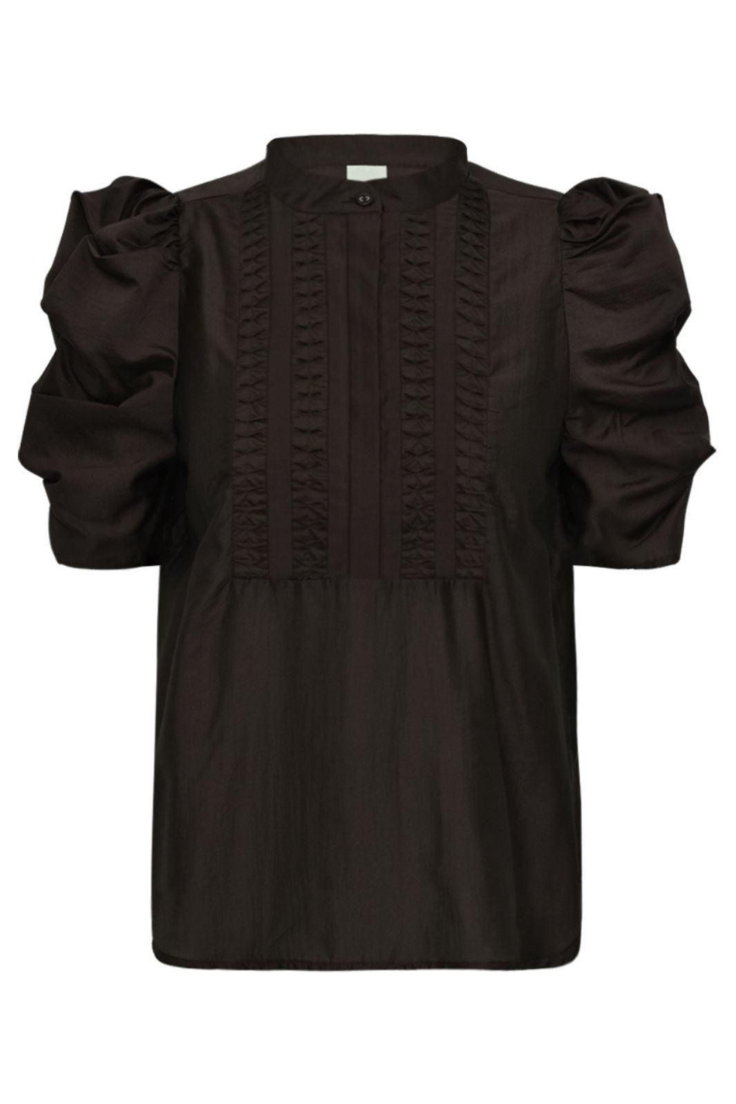 Gossia - Annsofigo Lull Blouse G2573 - Coffee