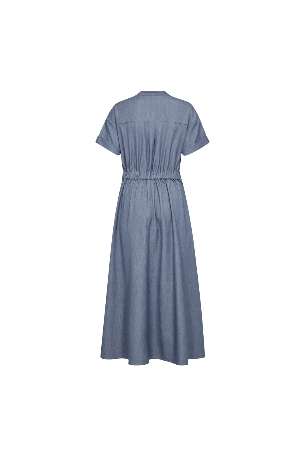 Co´Couture - Terrycc Wrap Ss Dress 500423 - 40005 - Ash Blue