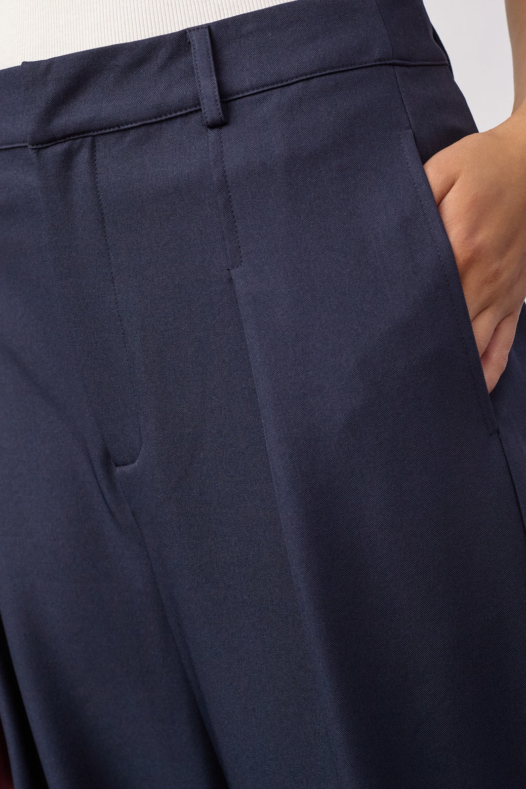 Co´Couture - Lunacc Pleat Pant 500391 - 40007 - Navy