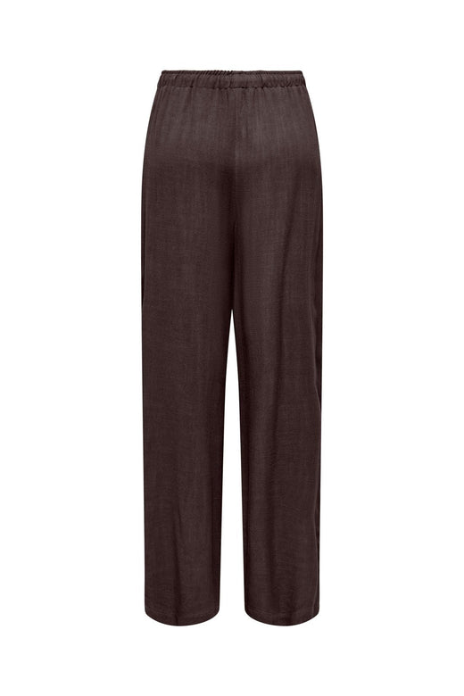 Only - Onlsiesta Pull-Up Linen Bl - 5085636 Black Coffee